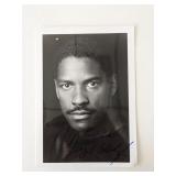 The Equalizer Denzel Washington signed photo