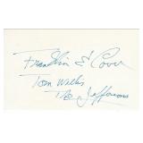 The Jeffersons Franklin Cover original signature