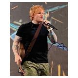 Musician Ed Sheeran Signed Photo