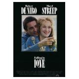 Falling in Love 1984 original vintage one sheet...