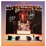 Rush signed All The World's A Stage album