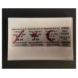 Woodstock Ticket Glass Collectible Jewelry Tray