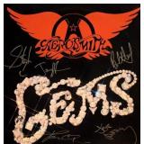 Aerosmith signed 'Gems' album