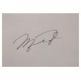 Michael Jordan signature slip