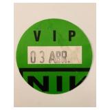 Nine Inch Nails VIP Backstage Pass