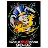 Poison signed tour book
