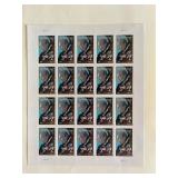 Tarzan creator Edgar Rice Burroughs Stamp Sheet