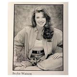 Becky Watson Signed Photo