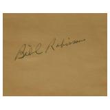 Bill Robinson signature slip