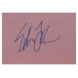 Sopranos Edie Falco signature slip