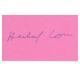 The Pink Panther Herbert Lom original signature