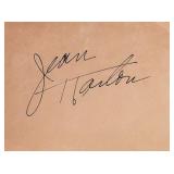 Hell's Angels Jean Harlow signature slip