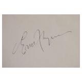 Errol Flynn signature slip