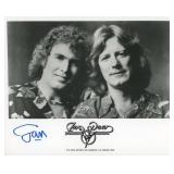 Musical Duo Jan and Dean signed promo  photo
