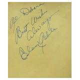 Gone With The Wind Clark Gable signature slip