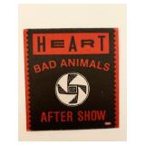 Heart Bad Animals After Show Pass