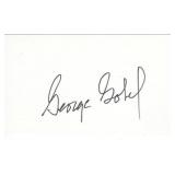 I Married A Woman George Gobel original signature