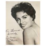 Musician Barbara McNair signed photo