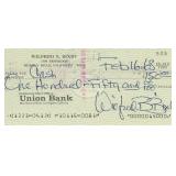 My Favorite Martian Wilfred Bixby signed check