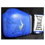 Sergio Martinez Miguel Cotto Signed Blue Boxing...