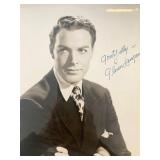 The Big Chase Glenn Langan signed photo