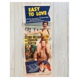 Easy to Love original 1953 vintage movie poster