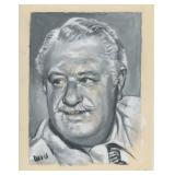 Dodge City Alan Hale Sr. original drawing