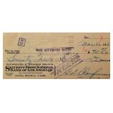 Football Coach Clark Shaughnessy double signed...