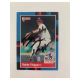 Bobby Thigpen signed baseball card