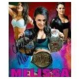 Wrestler Cheerleader Melissa Anderson Signed Photo