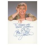 Comic Strip Artist Lynn Johnston signed note