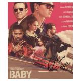 Baby Driver Edgar Wright signed movie photo