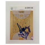 Dennis Scott signed basketball card