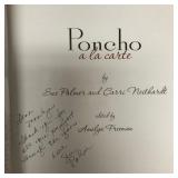 Poncho A La Carte signed book