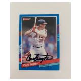 Cory Snyder signed baseball card