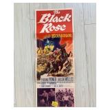 The Black Rose original 1950 vintage movie poster