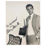The King Of The Jukebox Louis Jourdan signed photo