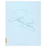 I Love Trouble Janet Blair original signature