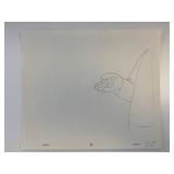 The Flintstones original hand drawn artwork for...
