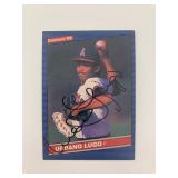 Urbano Lugo signed baseball card