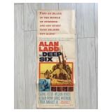 The Deep Six original 1958 vintage movie poster