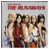 The Runaways Cherie Currie signed photo. JSA...