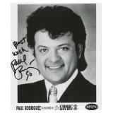 Comic Paul Rodriguez signed photo