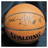 Houston Rockets Eddie Griffin Signed Basketball...