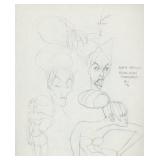 Marvel Artist Tony Salmons original signed sketch