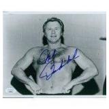 WWE WWF Wrestler Nick Bockwinkel Signed Photo