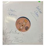 Foghat band signed promotional album sleeve