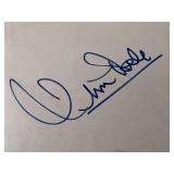 Actor Jim Dale autograph