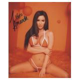Lingerie Model Amanda Paris Signed Photo