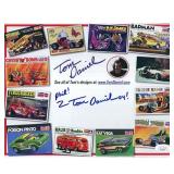Model Car Designer Tom Daniel Signed Photo JSA...